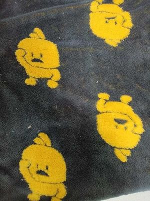 双面の快適な綿のベールベットは柔らかく快適です