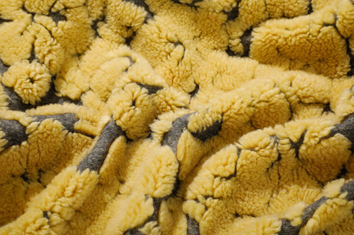 150cmのジャカード スエードはSherpaの生地、ウール固体Sherpaを結んだ