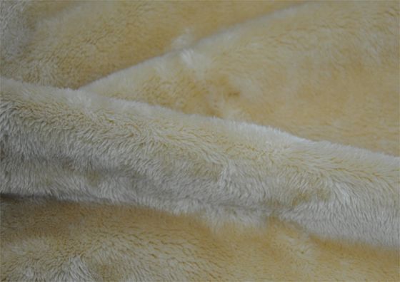 ブラシをかけられたウサギplush固体PUは生地を結んだ