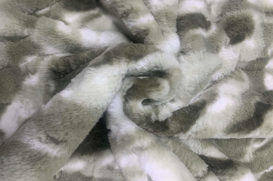 偽りのウサギ毛皮の布 虐待のない服のために